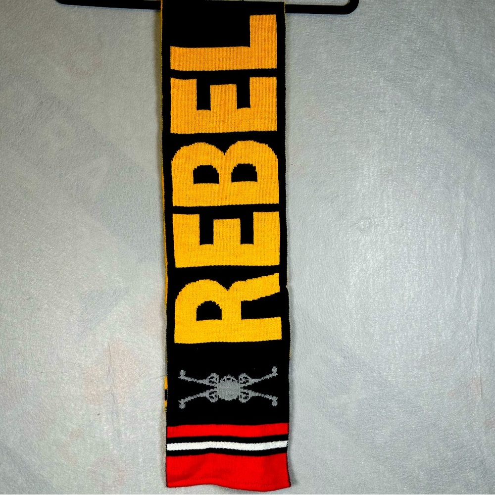 Star Wars Rebel Pilot Neck Scarf Kids Adults Unisex Scarf‎ EUC Orange Black
